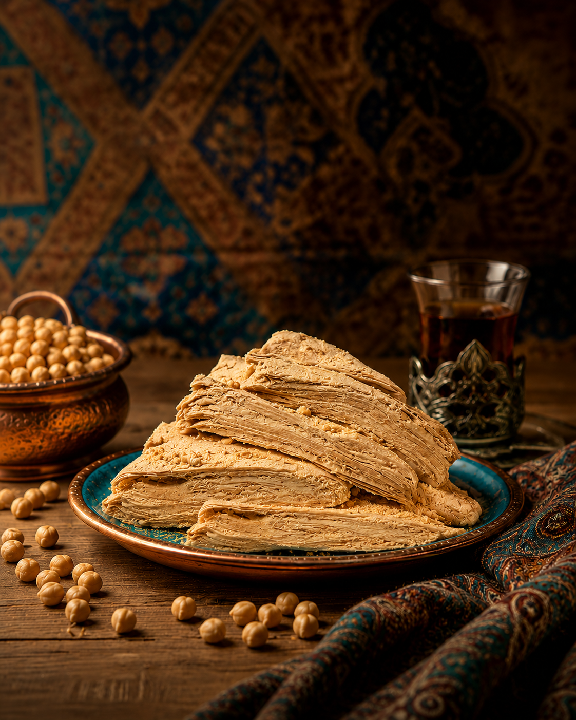 حلوای سنتی نخودی